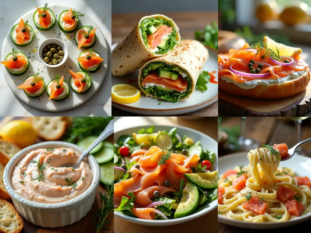 smoked salmon recipes